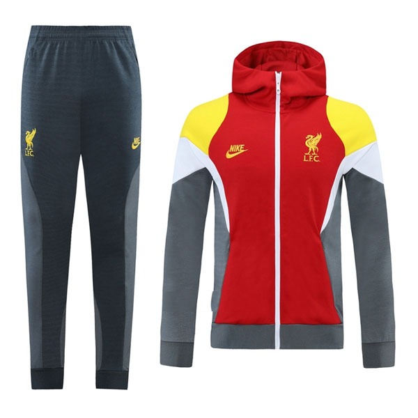 Giacca con Capucha Liverpool 2021/22 Rosso